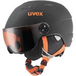 uvex Junior Visor Pro black/orange mat