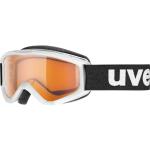 uvex Kinderskibrille Speedy Pro (1112 white, single lens, lasergold (S2))