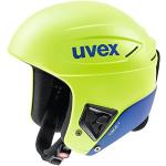 Uvex Race + Skihelm, Lime-Cobalt mat, 51-52 cm