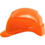 Orange Uvex Safety Bauhelme 
