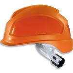 UVEX Schutzhelm pheos E-S-WR - Arbeitsschutz-Helm, Baustellenhelm, Bauhelm Elektriker - EN 397 in verschiedenen Farben - Farbe:orange
