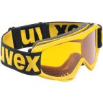 uvex Snowcat Skibrille (Farbe: 6649 yellow, single lens, lasergold lite)