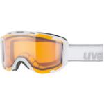 uvex Snowstrike Skibrille (Farbe: 1029 white mat, lasergold lite/clear)