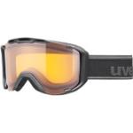 uvex Snowstrike Skibrille (Farbe: 2029 black mat, lasergold lite/clear)