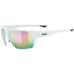 Pinke Uvex Sportstyle Outdoor Sonnenbrillen für Herren 