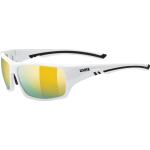 Uvex Unisex Uvex Sportstyle 222 Pola Sunglasses - White/Yellow / One Size