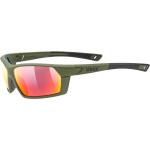 Grüne Uvex Sportstyle Outdoor Sonnenbrillen aus Kunststoff für Herren 