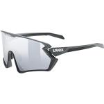 Schwarze Uvex Sportstyle Outdoor Sonnenbrillen für Damen 