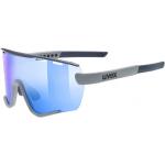Reduzierte Blaue Uvex Sportstyle Outdoor Sonnenbrillen für Herren 