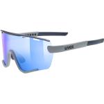 uvex Sportstyle 236 Set Sportbrille (5416 rhino/deep space matt, mirror blue (S3), clear (S0))