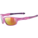 Pinke Uvex Sportstyle Sportbrillen & Sport-Sonnenbrillen für Kinder 