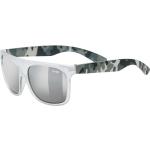 Weiße Uvex Sportstyle Sportbrillen & Sport-Sonnenbrillen aus Kunststoff für Kinder 