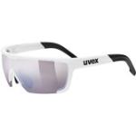 Weiße Uvex Sportstyle Outdoor Sonnenbrillen 