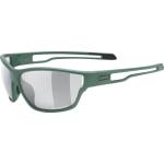 Grüne Uvex Sportstyle Outdoor Sonnenbrillen für Herren 