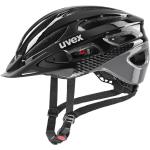 UVEX TRUE Fahrradhelm schwarz-silber 55-58cm
