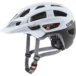 uvex finale 2.0 - sicherer MTB-Helm für Damen und Herren - individuelle Größenanpassung - erweiterbar mit LED-Licht - cloud-dark silver matt - 56-61 cm