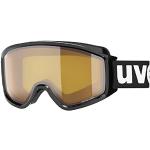 uvex Unisex – Erwachsene, g.gl 3000 LGL Skibrille, black/lasergold lite-blue, one size