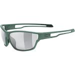 uvex Unisex – Erwachsene, sportstyle 806 V Outdoorbrille, selbsttönend, moss green mat/variomatic, one size