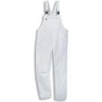 Weiße Uvex Safety Arbeitslatzhosen mit Reißverschluss aus Baumwolle für Herren Übergrößen 
