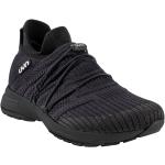 Reduzierte Schwarze UYN Slip-on Sneaker ohne Verschluss aus Textil atmungsaktiv für Herren Größe 47 