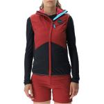 UYN LADY CROSSOVER OW PADDED VEST FULL ZIP - Sofisticated Red/Black/Rose - XL