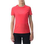 UYN LADY CROSSOVER OW SHIRT SHORT SLEEVE - Rose Red - XL - rose red