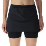 UYN LADY RUNNING EXCELERATION OW PERFORMANCE 2IN1 SKIRT - Black/Cloud - L