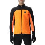 Uyn Man Cross Country Skiing Coreshell Jacket - Orange Fluo/black/turquoise - S