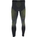 UYN MAN RUNNING EXCELERATION TIGHTS LONG - Black/Yellow Fluo - S