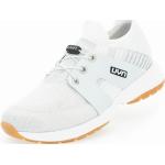 Reduzierte Weiße Maritime UYN Slip-on Sneaker ohne Verschluss aus Textil leicht für Herren Größe 45 