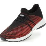 Reduzierte Rote UYN Slip-on Sneaker ohne Verschluss aus Textil atmungsaktiv für Herren Größe 45 für den für den Sommer 