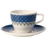 Blaue Villeroy & Boch Casale Blu Kaffeetassen 2-teilig 