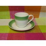 Grüne Villeroy & Boch Colourful Life Espressotassen aus Porzellan 