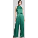 Grüne Elegante Vera Mont Damenjumpsuits & Damenoveralls mit Reißverschluss aus Polyester Größe XS 