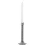 Silberne Industrial Alessi Kerzenständer & Kerzenhalter aus Edelstahl 