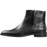 Reduzierte Schwarze Elegante Vagabond Ankle Boots & Klassische Stiefeletten aus Leder für Damen Größe 37 