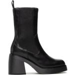 Vagabond Shoemakers, Stiefeletten mit Absatz für lässigen Stil Black, Damen, Größe: 36 EU