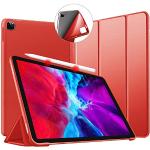 Reduzierte Rote iPad 2017 (gen 5) Hüllen aus Leder 