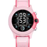 Rosa Wasserdichte Smartwatches aus Kunststoff mit GPS mit 3G mit Kunststoff-Uhrenglas für Kinder 