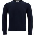 Reduzierte Blaue VALENTINO Kaschmir-Pullover aus Wolle für Herren Größe S 