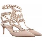 Reduzierte Rosa VALENTINO High Heels & Stiletto-Pumps aus Leder für Damen Größe 38 
