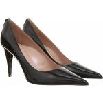 Reduzierte Schwarze VALENTINO High Heels & Stiletto-Pumps aus Leder für Damen Größe 39 