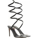 Reduzierte Schwarze VALENTINO Rockstud High Heels & Stiletto-Pumps aus Leder für Damen Größe 39 