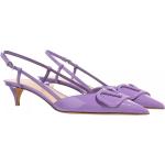 Valentino Garavani Pumps & High Heels - Sling Back Leather - Gr. 36 (EU) - in Violett - für Damen