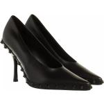 Reduzierte Schwarze VALENTINO High Heels & Stiletto-Pumps aus Leder für Damen Größe 41 