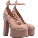 Reduzierte Rosa VALENTINO High Heels & Stiletto-Pumps aus Leder für Damen Größe 40 