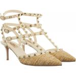 Valentino Garavani Pumps & High Heels - VLTN Rockstud Pump Sandals - Gr. 41 (EU) - in Beige - für Damen