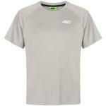 Hellgraue Valentino Rossi T-Shirts für Herren Größe M 