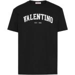 Schwarze VALENTINO T-Shirts aus Baumwolle für Herren Größe XL 