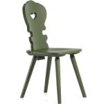 Grüne Möbel-Eins Bauernstühle lackiert aus Fichte Breite 0-50cm, Höhe 0-50cm, Tiefe 50-100cm 